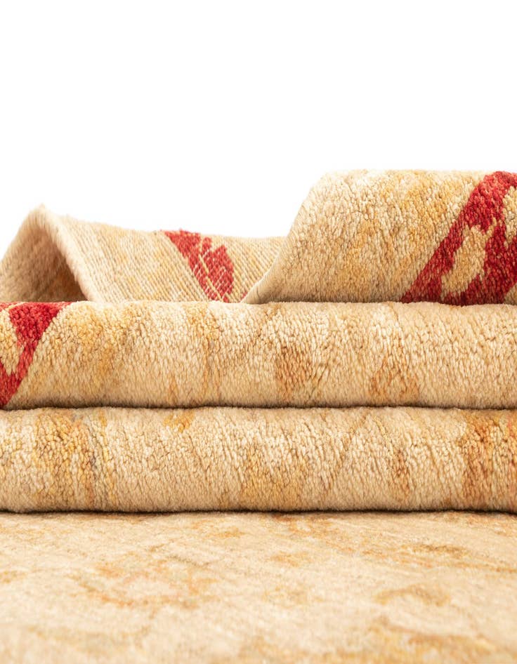 Detail image of  6' 8 x 10' Ziegler Wool Rug