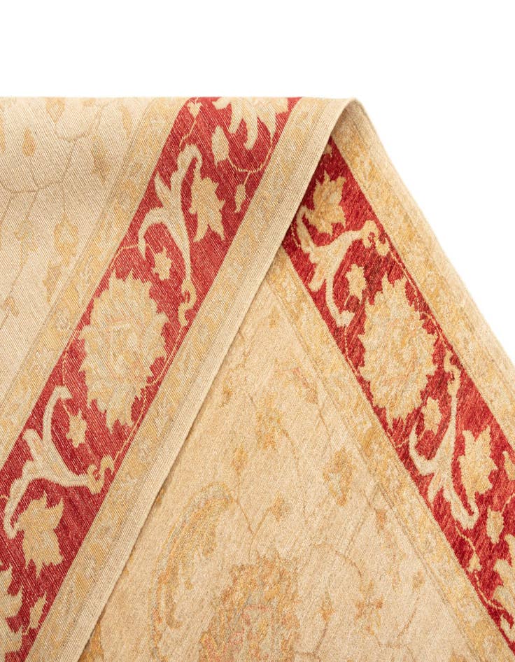 Detail image of  6' 8 x 10' Ziegler Wool Rug