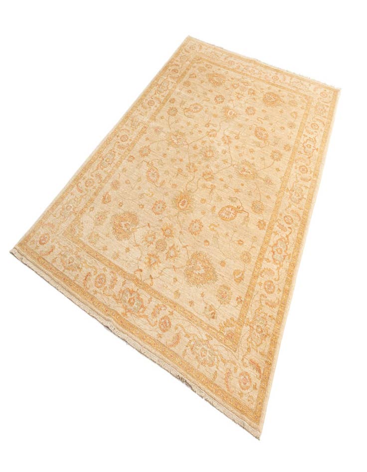 Detail image of  6' 8 x 10' Ziegler Wool Rug