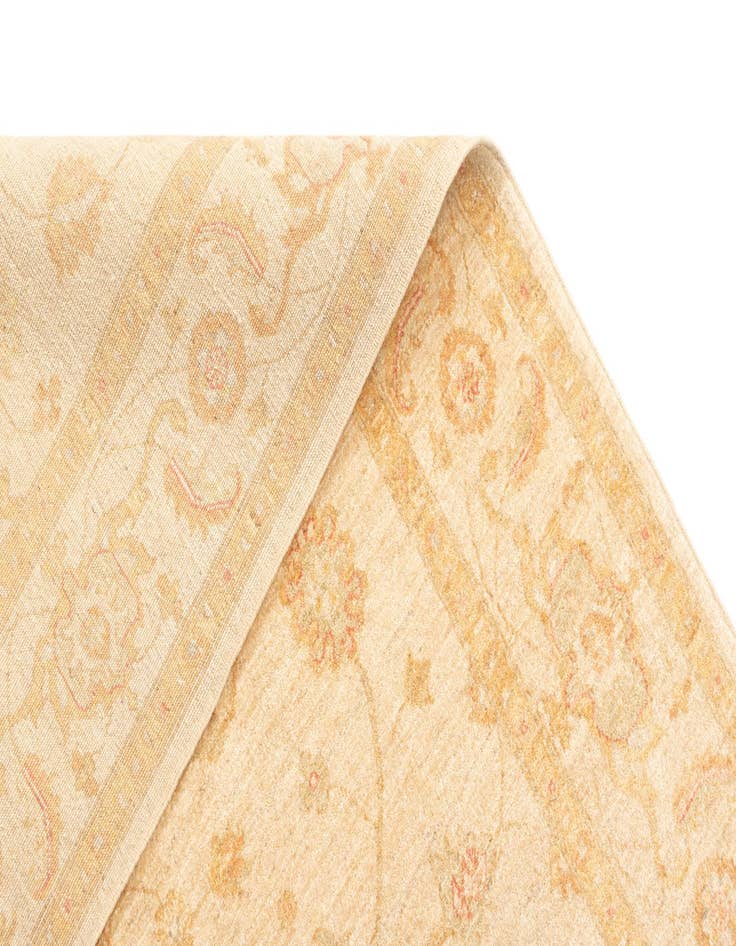 Detail image of  6' 8 x 10' Ziegler Wool Rug