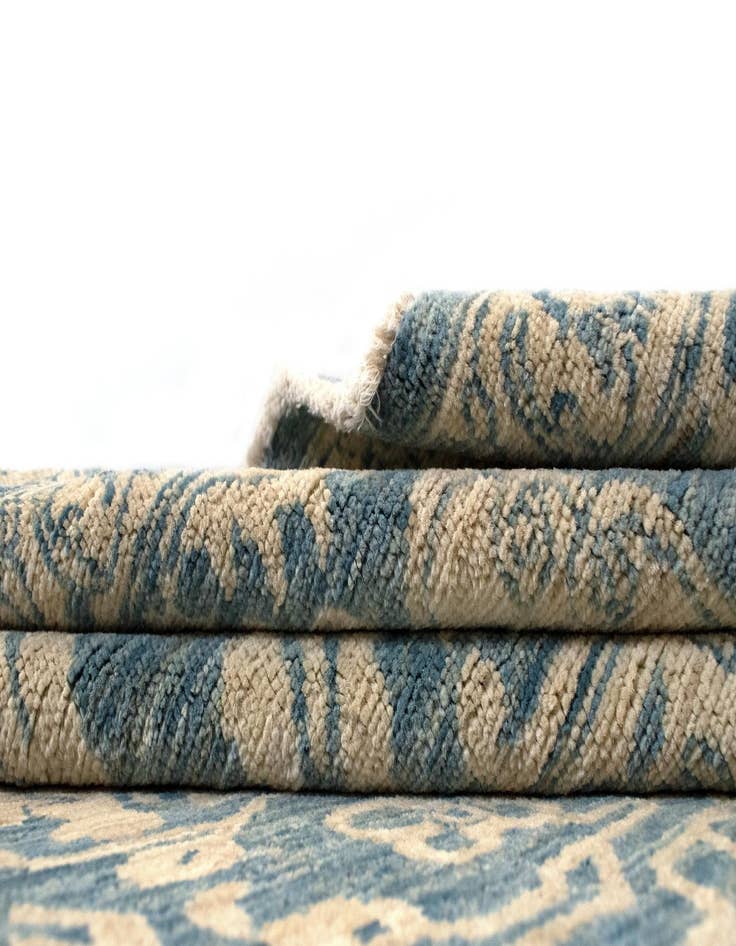 Detail image of  8' 9 x 11' 10 Ziegler Wool Rug