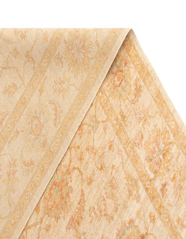 Detail image of  6' 8 x 8' 8 Ziegler Wool Rug