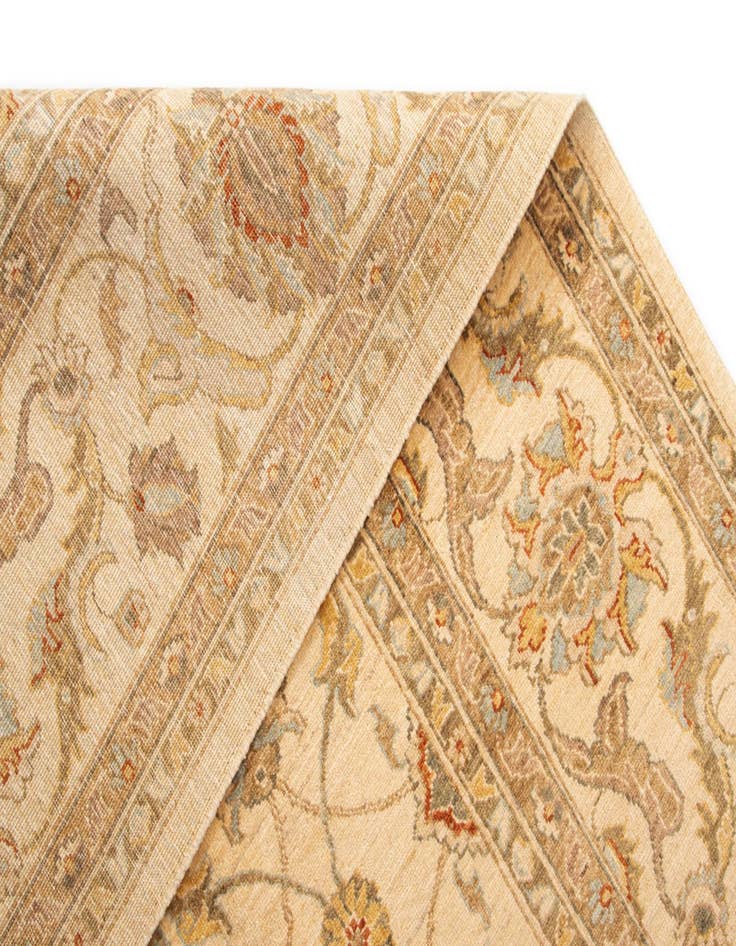 Detail image of  8' 11 x 12' Ziegler Wool Rug