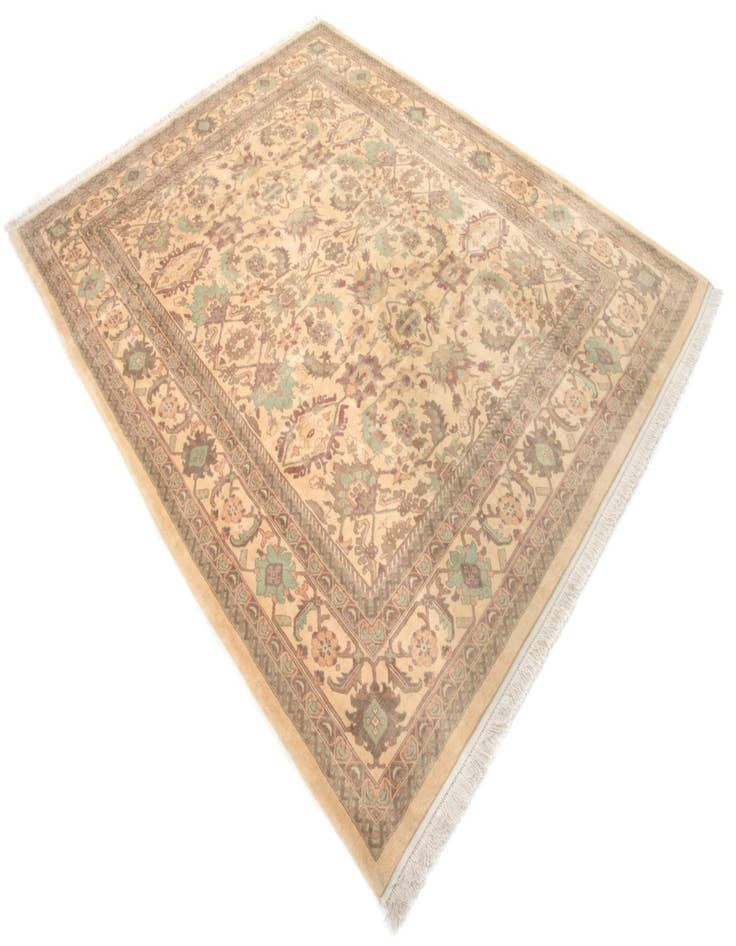 Detail image of  8' 5 x 10' 8  Hand Knotted Ziegler Wool Rug