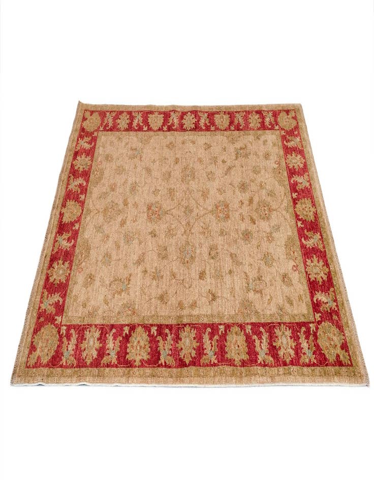 Detail image of  4' 11 x 6' 6 Ziegler Wool Rug