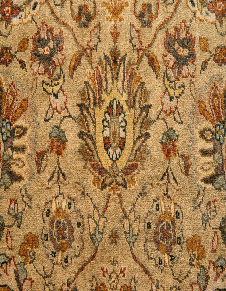 Detail image of  6' 2 x 9' 5  Hand Knotted Ziegler Oriental Wool Rug