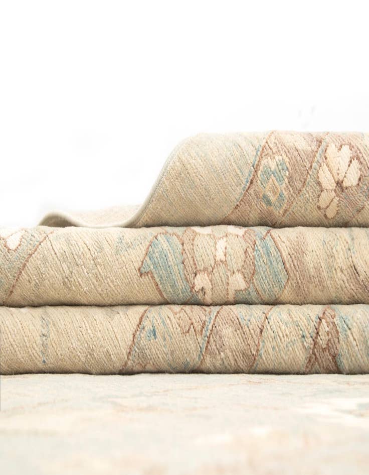 Detail image of  12' 1 x 15'  Hand Knotted Ziegler Rug