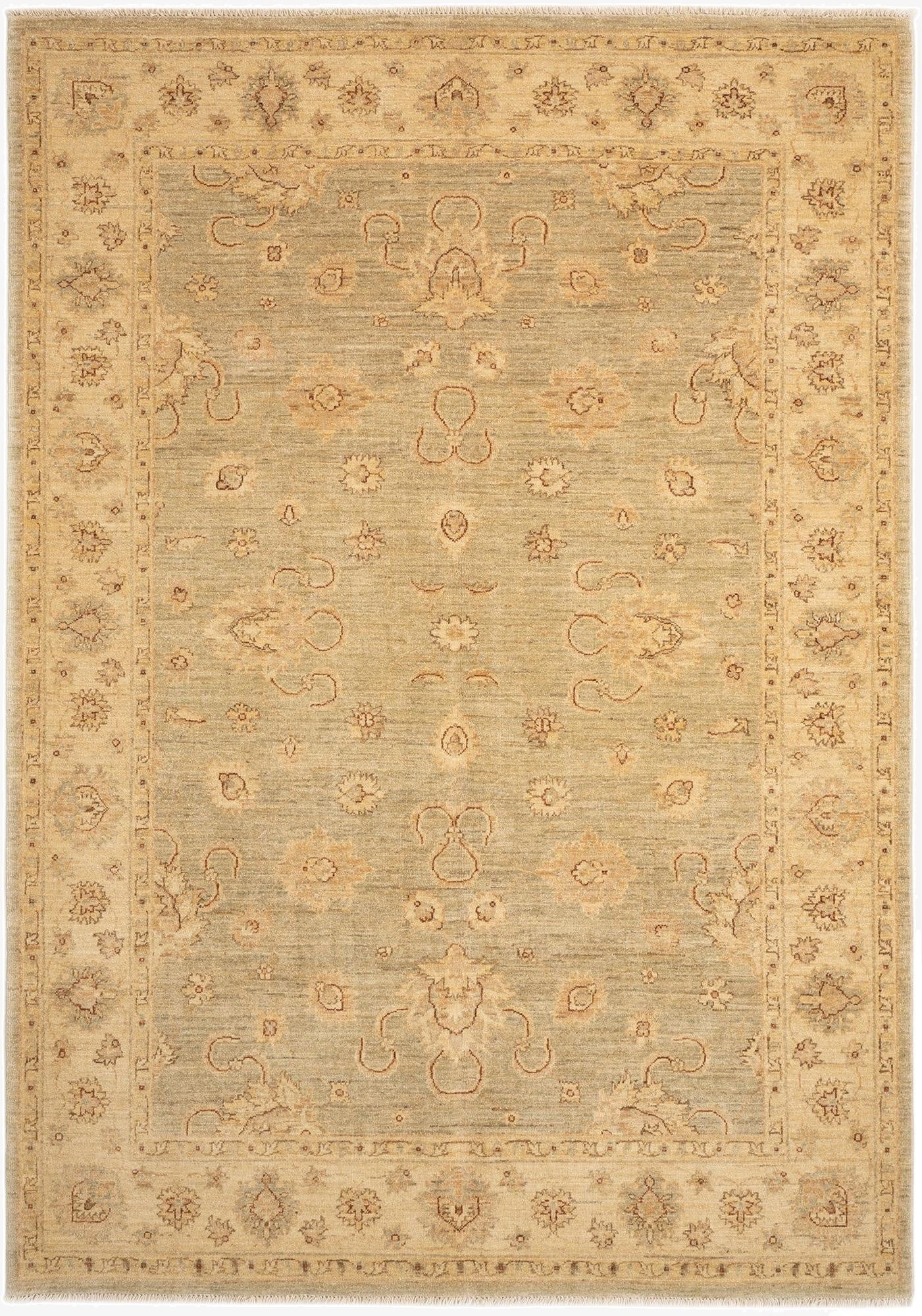  5' 8 x 8' Ziegler Wool Rug