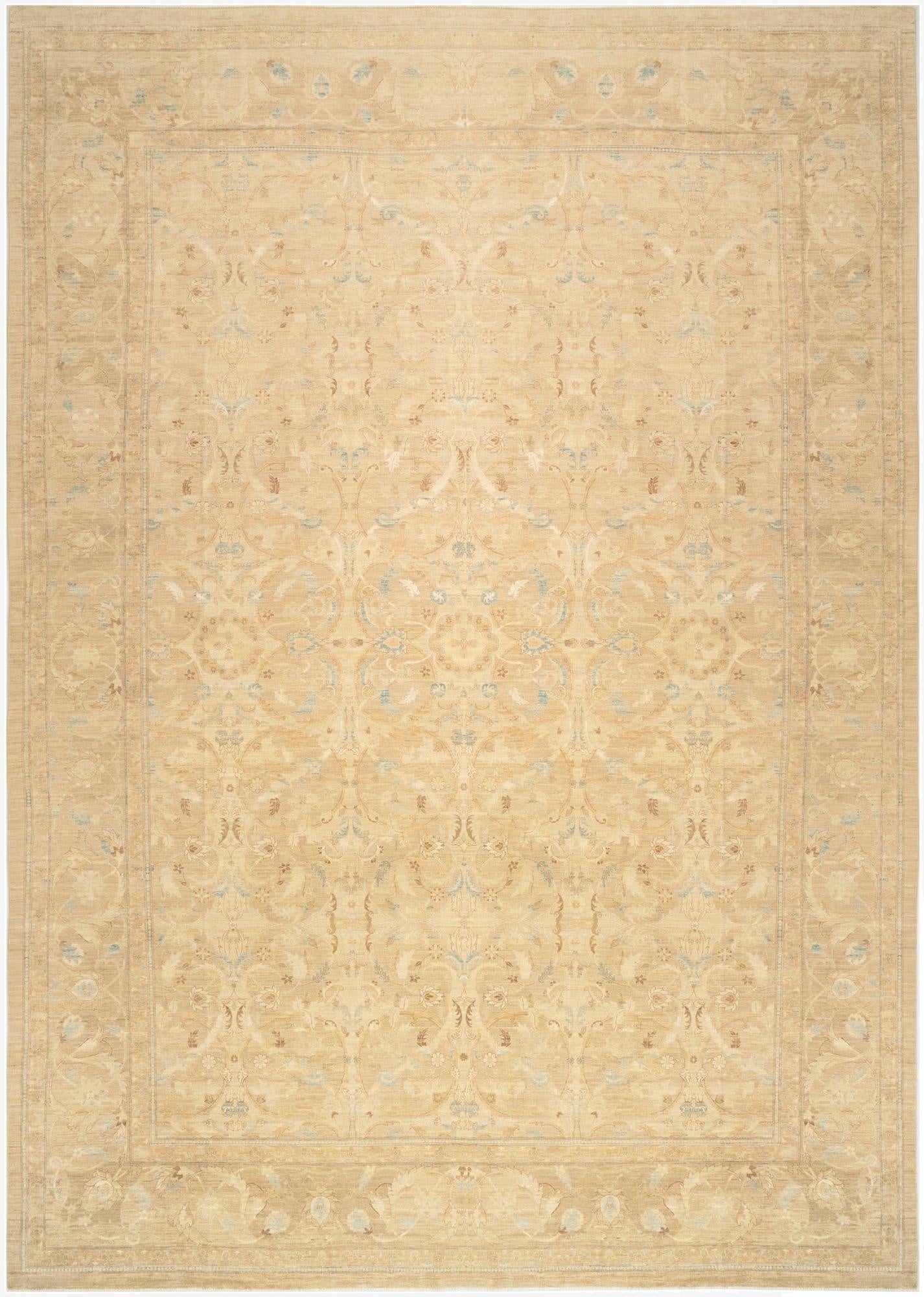  13' 7 x 19' 4 Ziegler Wool Rug
