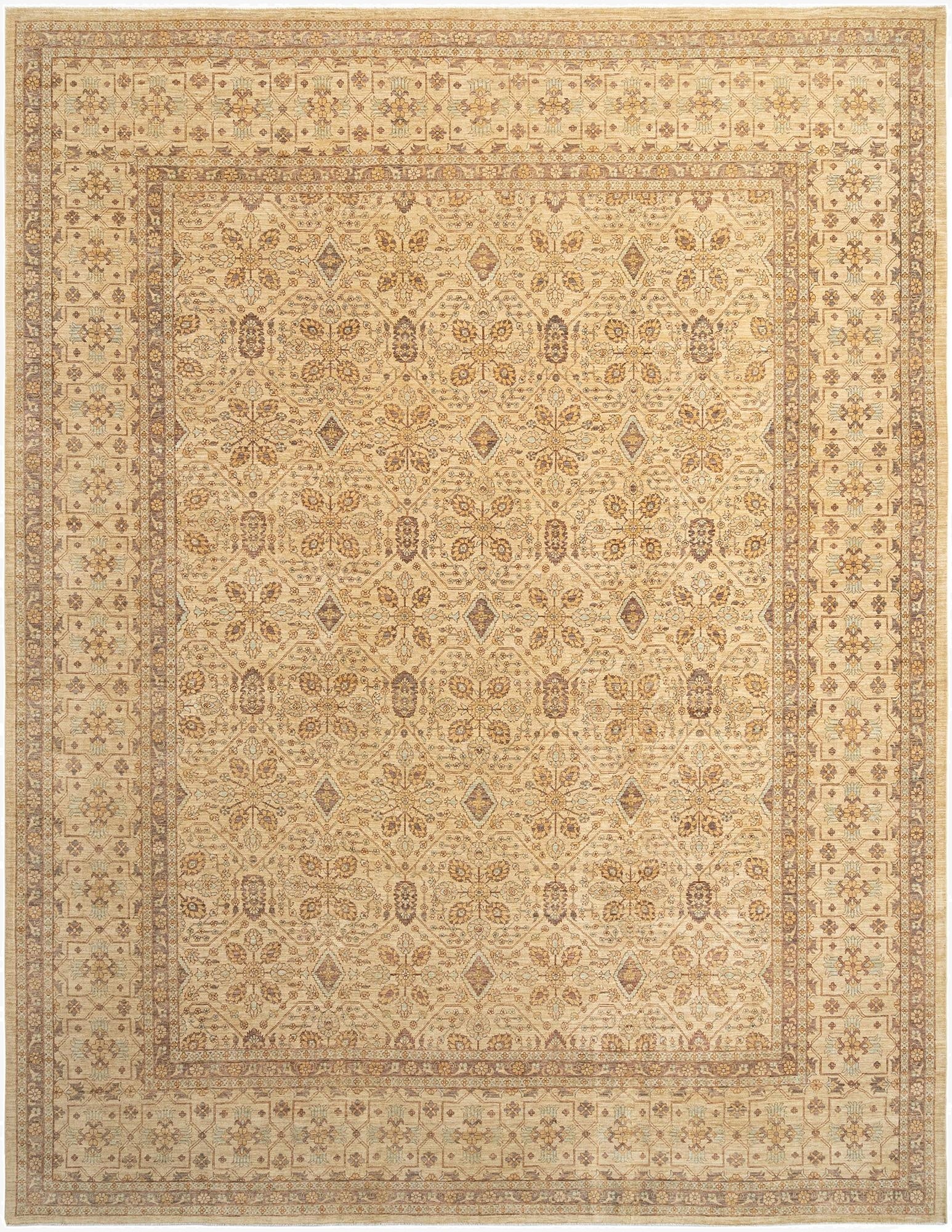  11' 10 x 15' 3 Ziegler Wool Rug