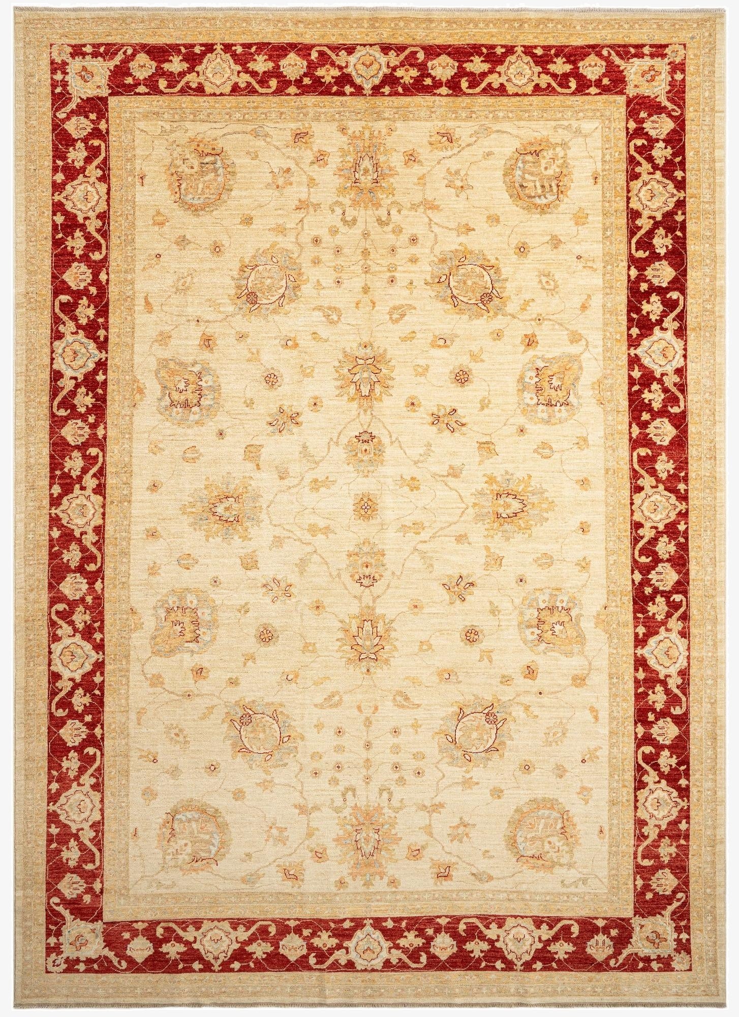  8' 9 x 12' 4 Ziegler Wool Rug