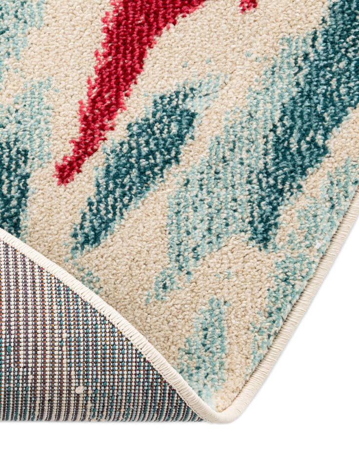 Detail image of  6' x 6'  Washable Amalfi Round Rug