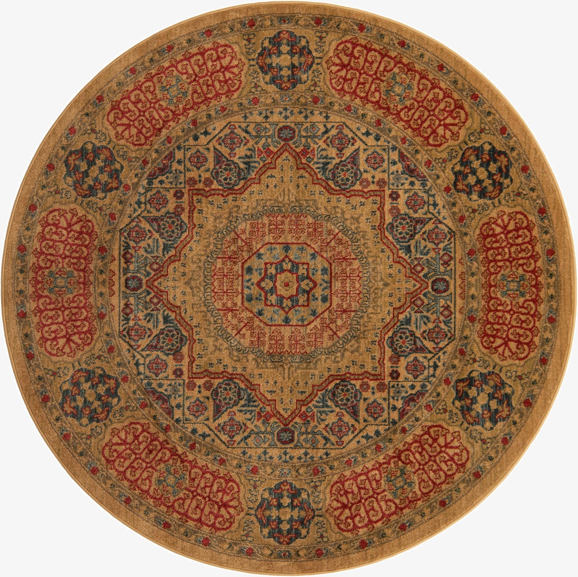  6' x 6' Amina Round Rug