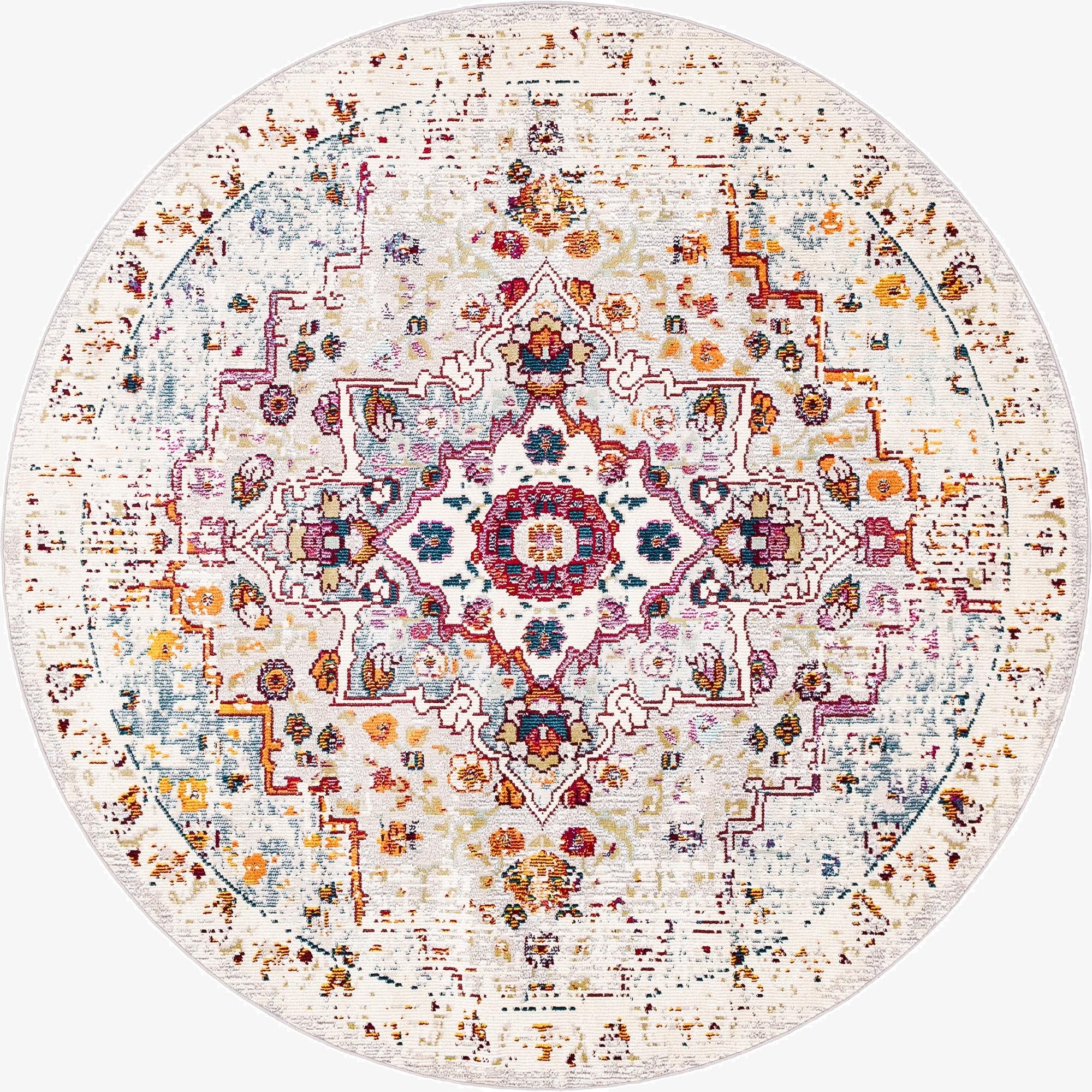  7' x 7' Amulet Round Rug