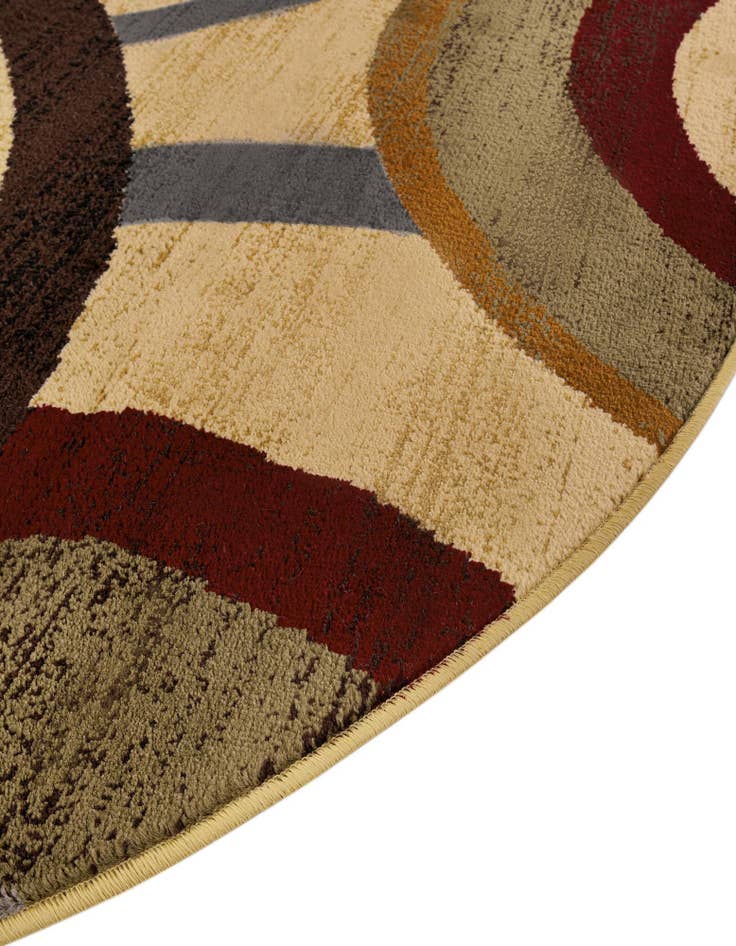 Detail image of  7' 10 x 7' 10 Cafe Round Rug