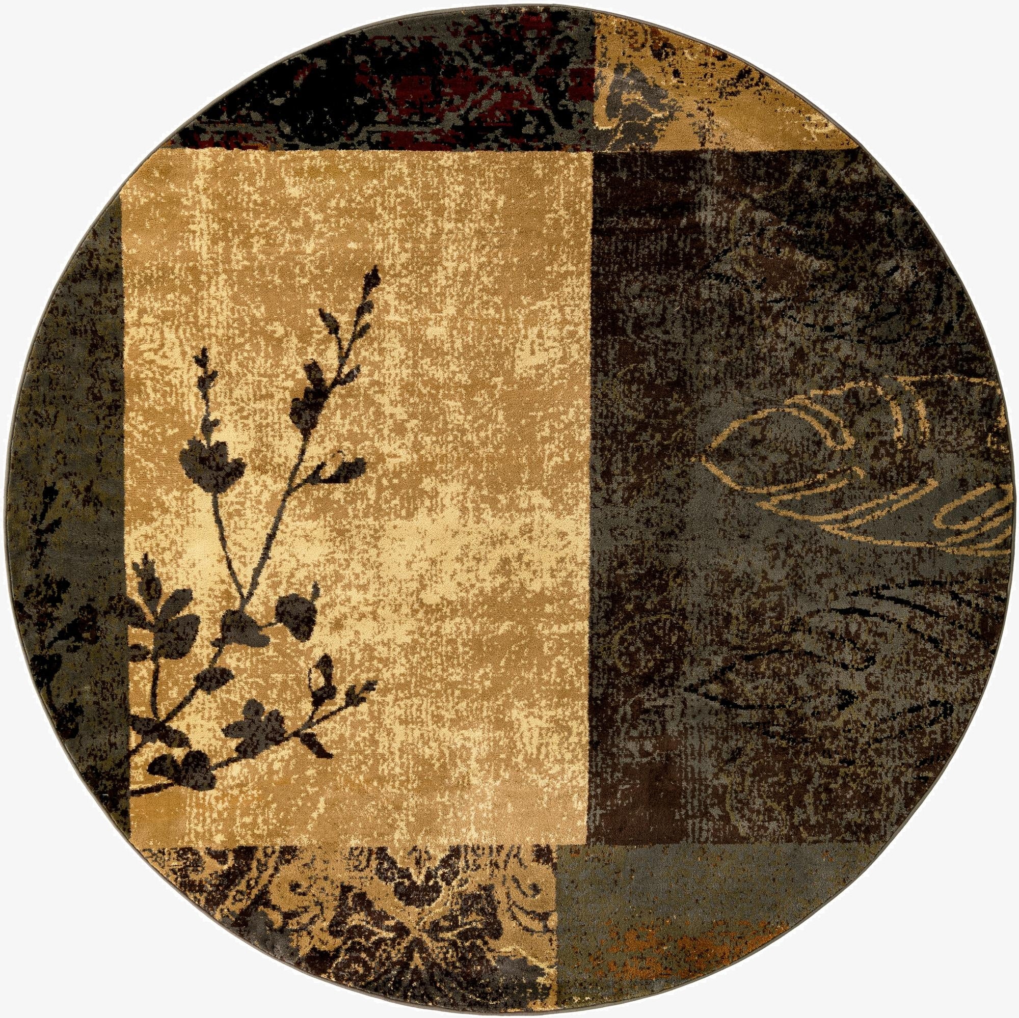  7' 10 x 7' 10 Cafe Round Rug