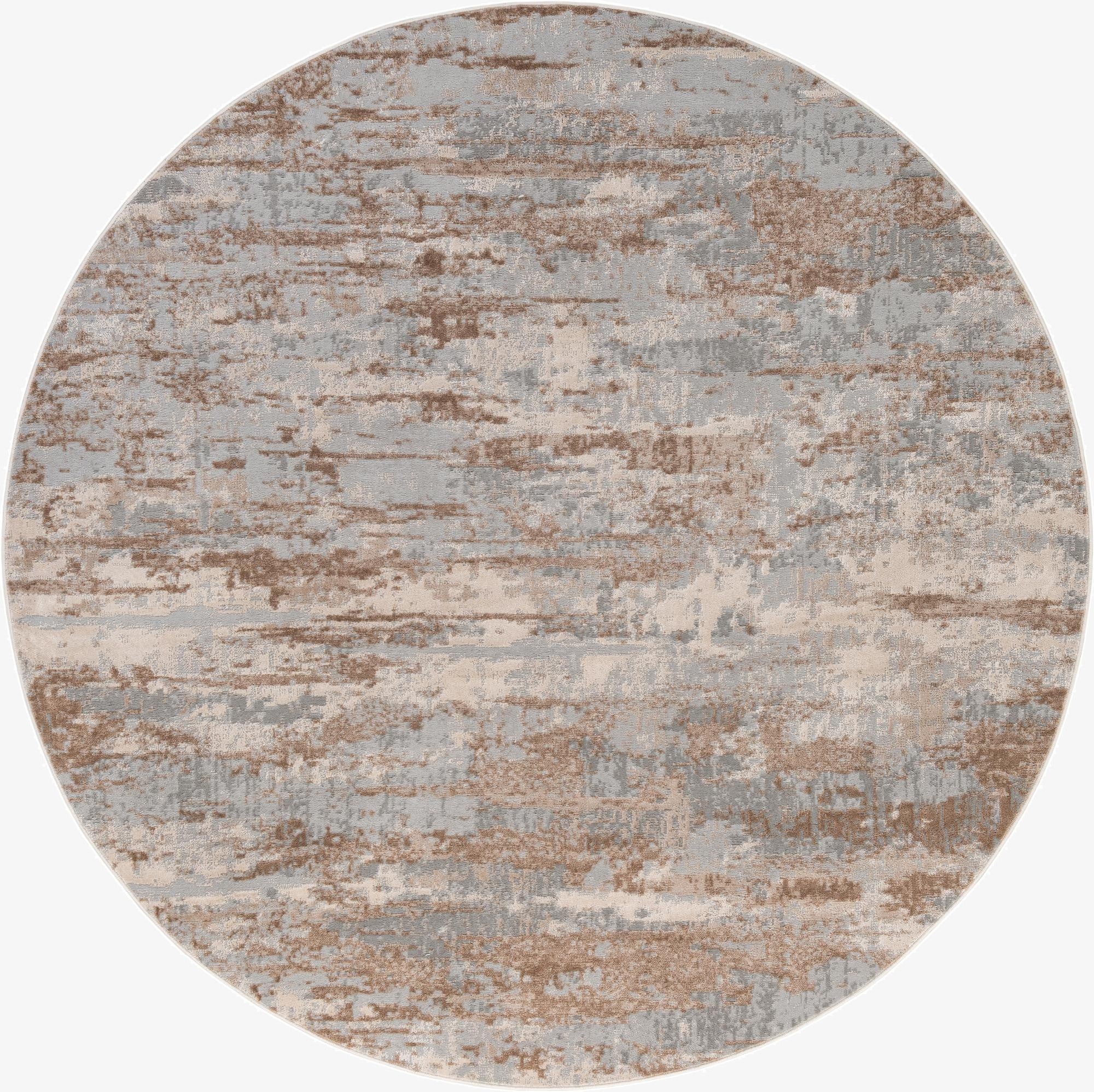  7' x 7' Caspian Round Rug