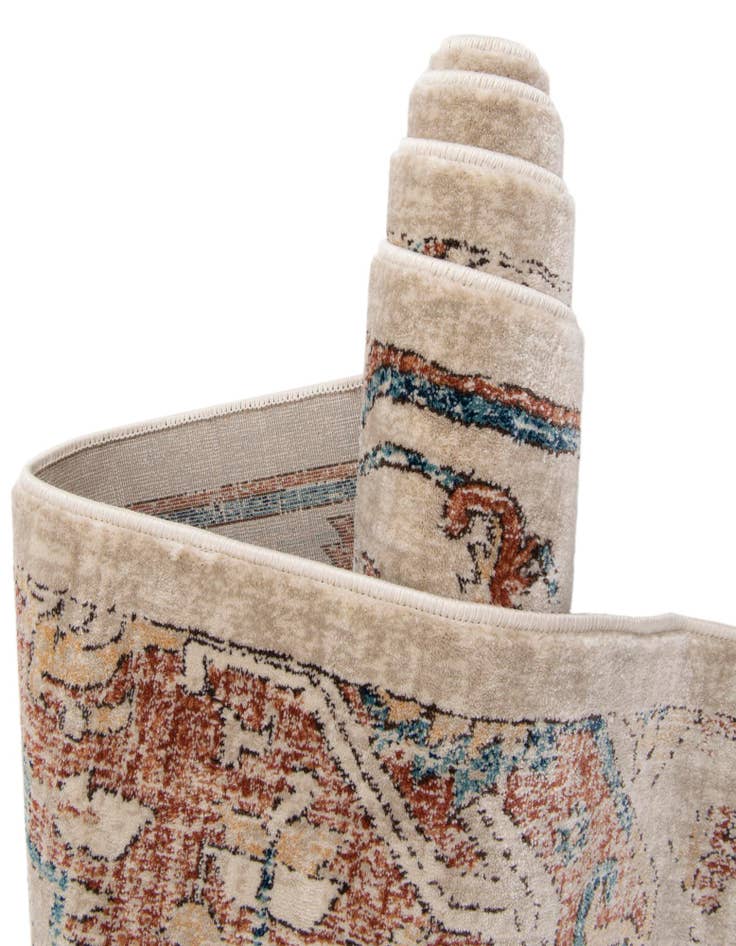 Detail image of  5' 3 x 5' 3 Dahlia Round Rug