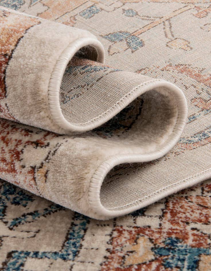 Detail image of  5' 3 x 5' 3 Dahlia Round Rug