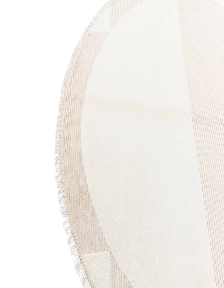 Detail image of  6' 6 x 6' 6  Hand Knotted Darya Wool Round Rug