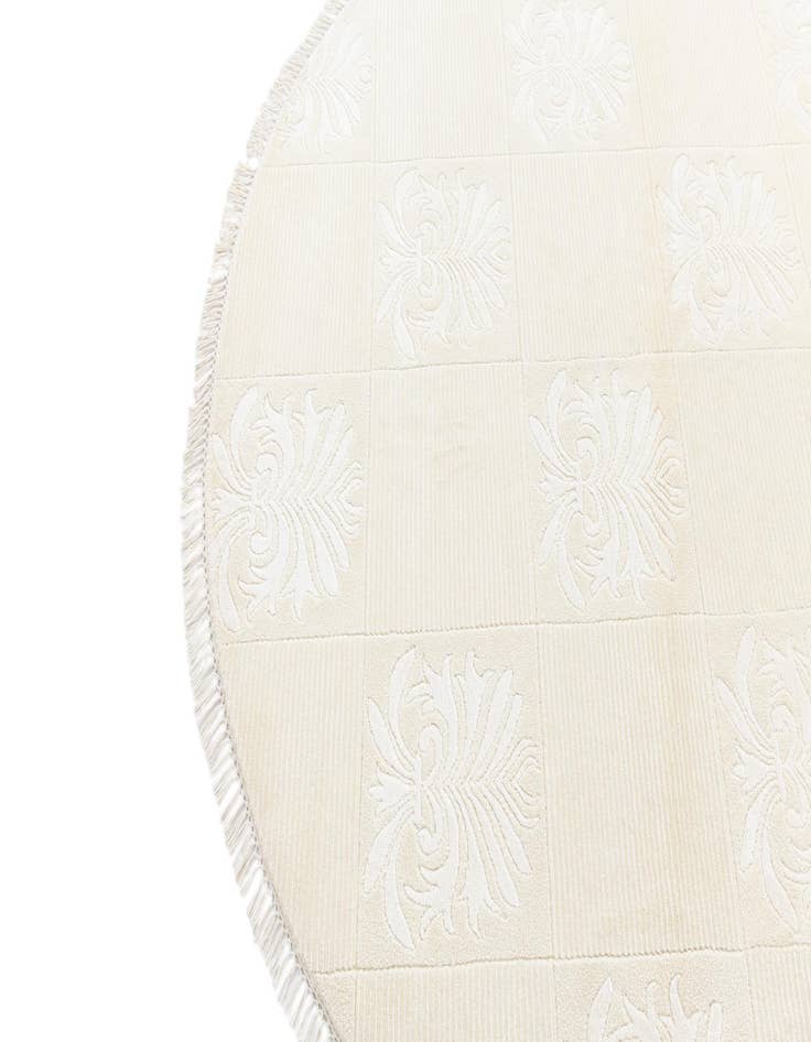 Detail image of  6' 6 x 6' 6  Hand Knotted Darya Wool Round Rug