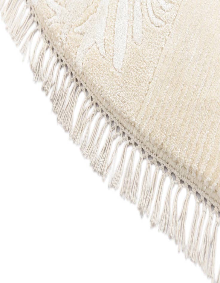 Detail image of  6' 6 x 6' 6  Hand Knotted Darya Wool Round Rug