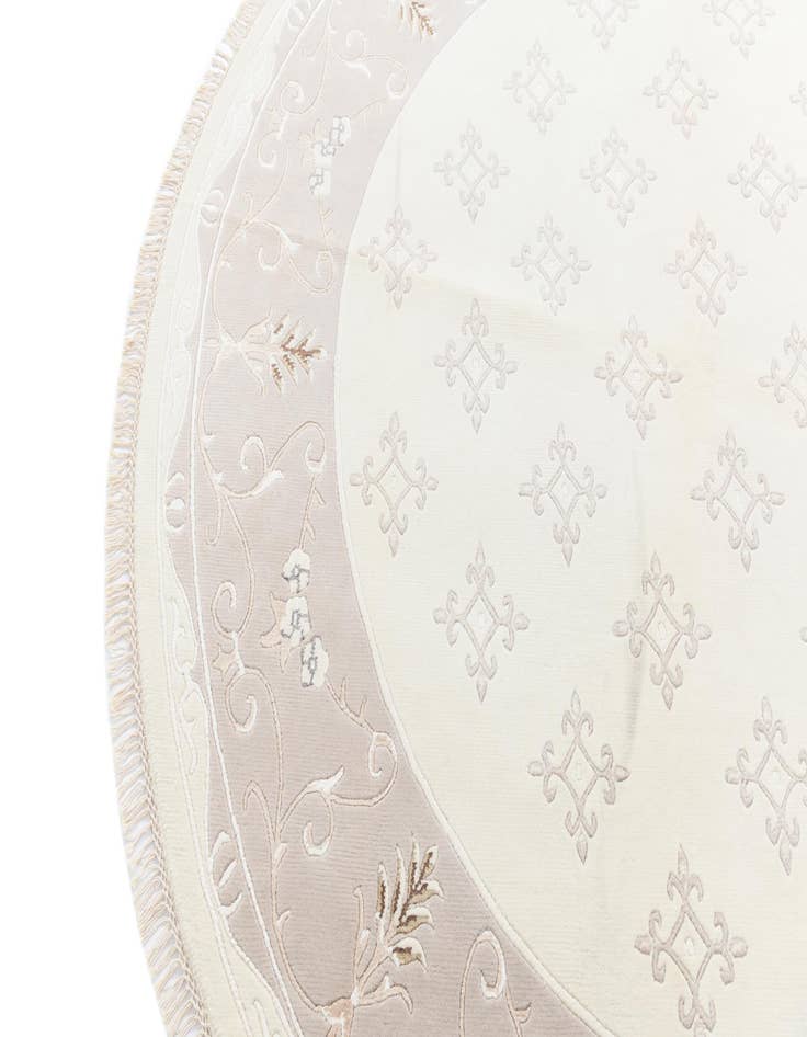 Detail image of  8' 4 x 8' 4  Hand Knotted Darya Wool Round Rug