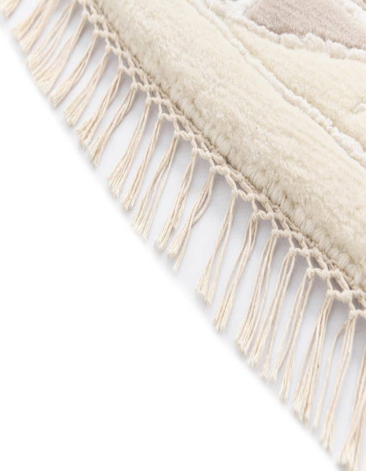 Detail image of  8' 4 x 8' 4  Hand Knotted Darya Wool Round Rug