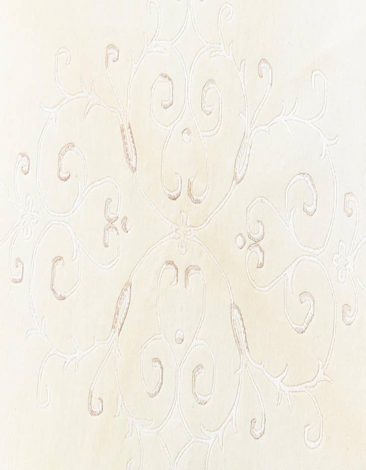 Detail image of  8' 2 x 8' 2  Hand Knotted Darya Wool Round Rug