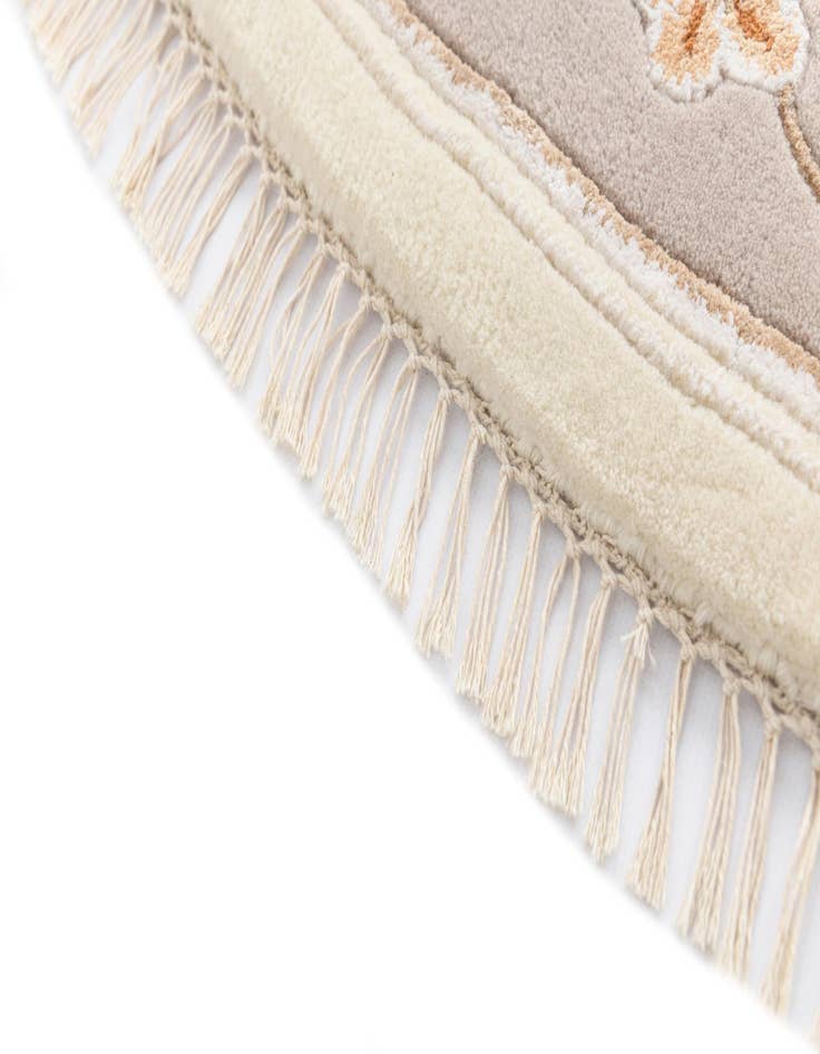 Detail image of  8' 3 x 8' 3  Hand Knotted Darya Wool Round Rug