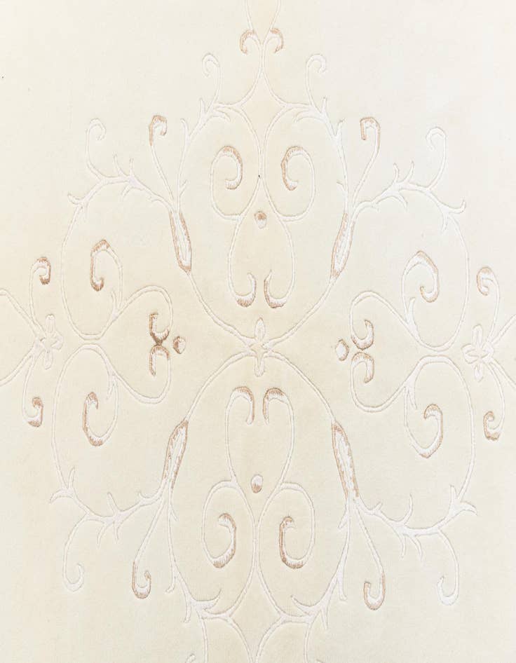 Detail image of  8' 3 x 8' 3  Hand Knotted Darya Wool Round Rug