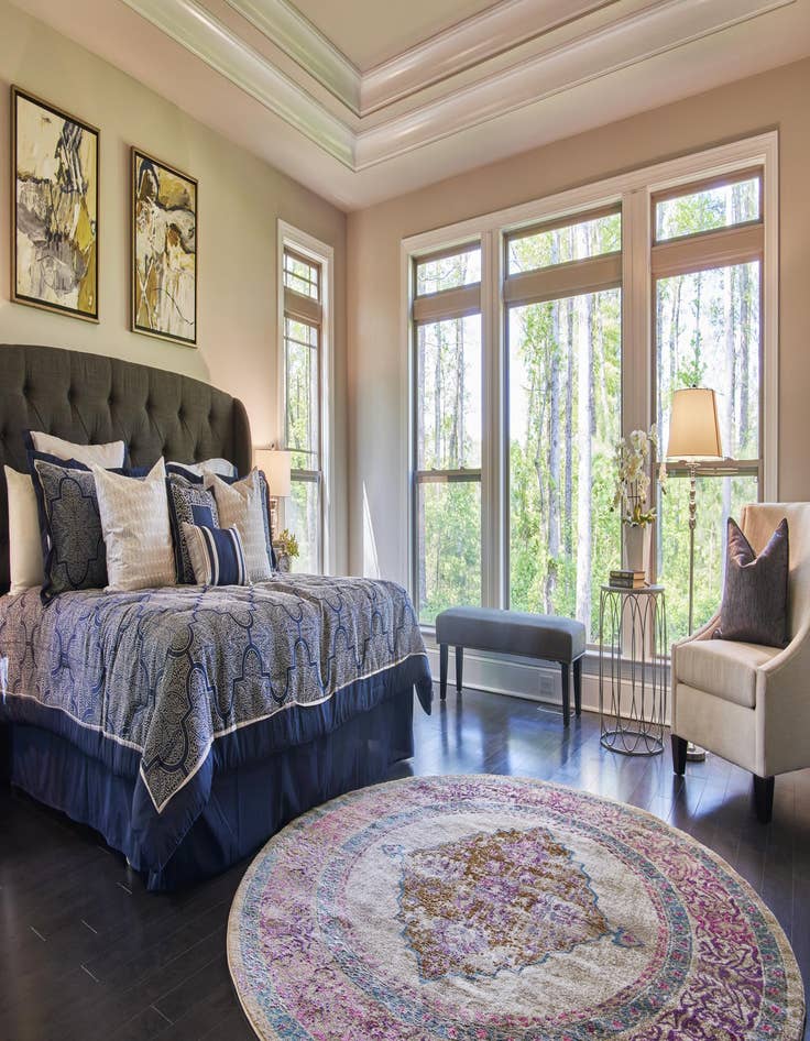 Detail image of  8' x 8' Delilah Round Rug