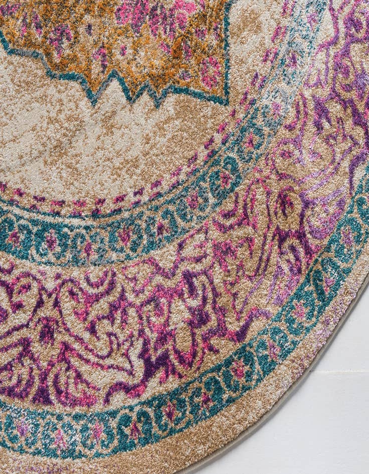 Detail image of  8' x 8' Delilah Round Rug