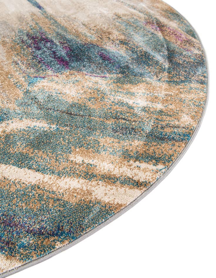 Detail image of  5' 3 x 5' 3 Delilah Round Rug