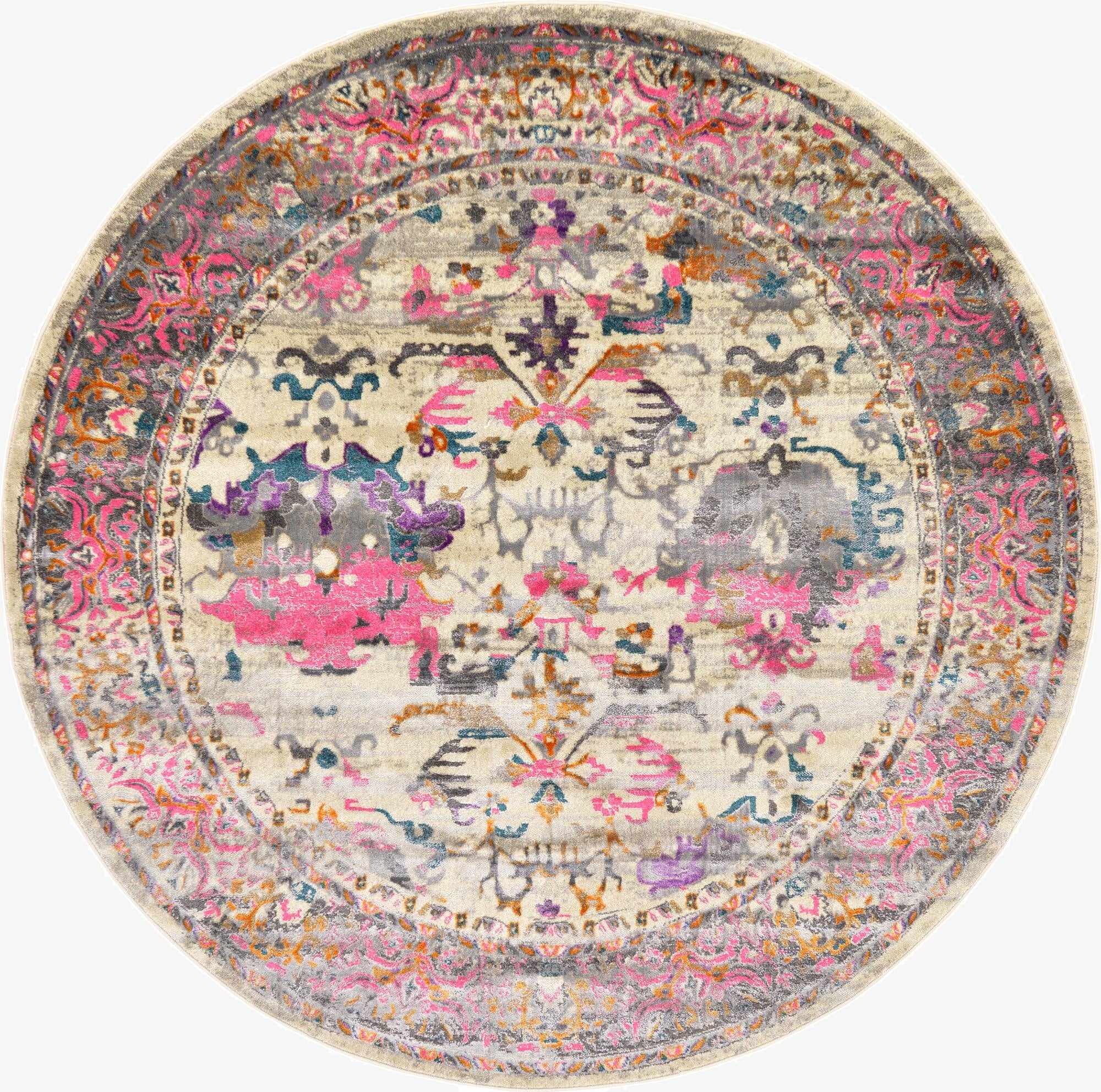  8' x 8' Delilah Round Rug