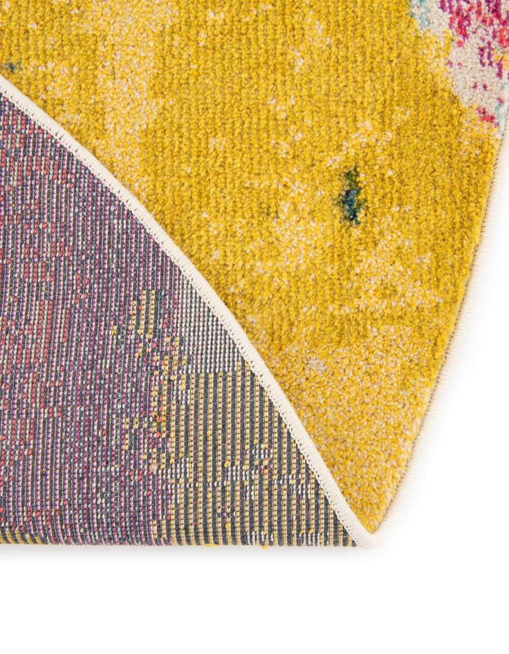 Detail image of  6' x 6'  Washable Hyacinth Round Rug