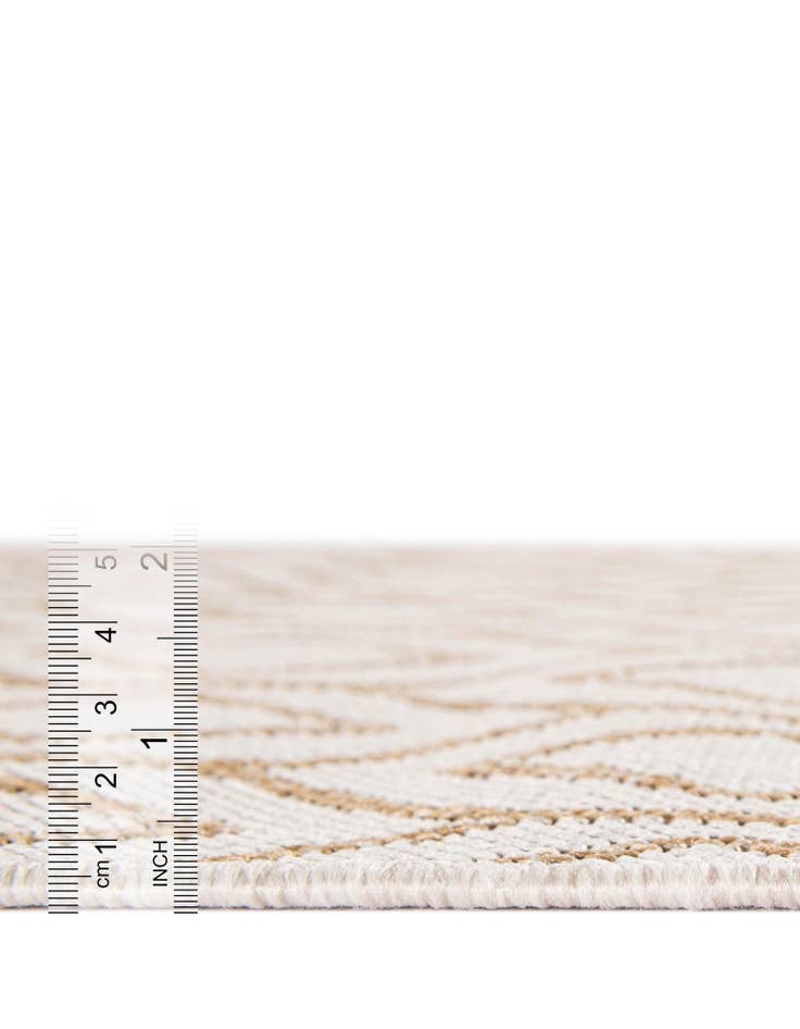 Detail image of  4' x 4'  Washable Jill Zarin Turks and Caicos Indoor / Outdoor Round Rug