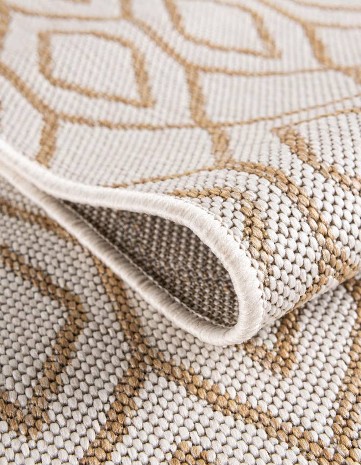 Detail image of  4' x 4'  Washable Jill Zarin Turks and Caicos Indoor / Outdoor Round Rug