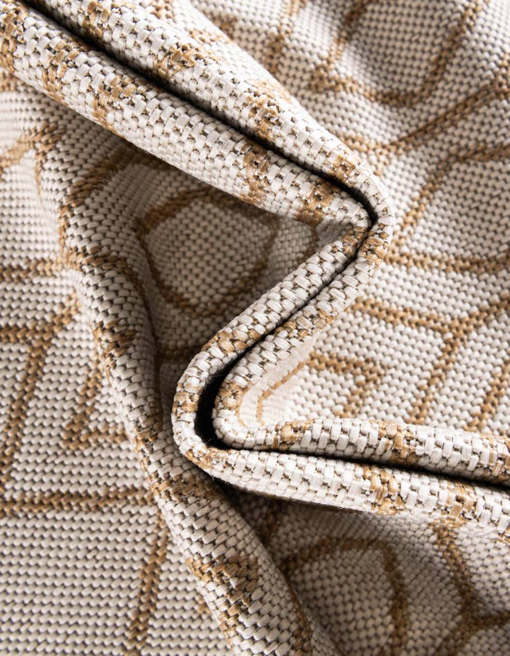 Detail image of  4' x 4'  Washable Jill Zarin Turks and Caicos Indoor / Outdoor Round Rug