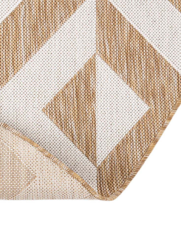 Detail image of  4' x 4'  Washable Jill Zarin Napa Indoor / Outdoor Round Rug