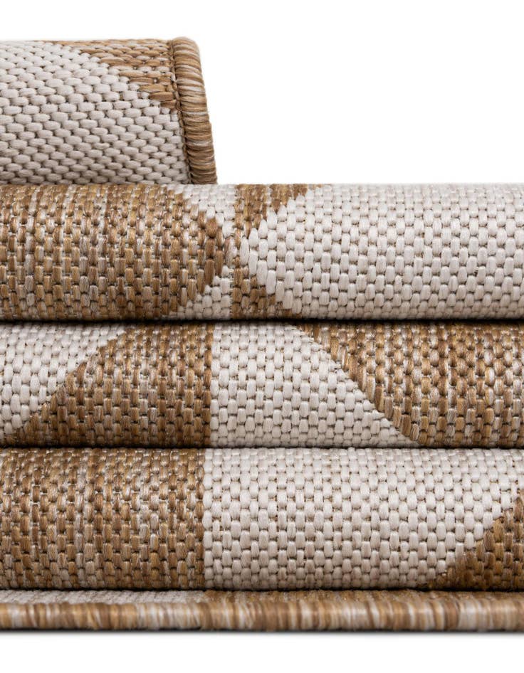 Detail image of  4' x 4'  Washable Jill Zarin Napa Indoor / Outdoor Round Rug