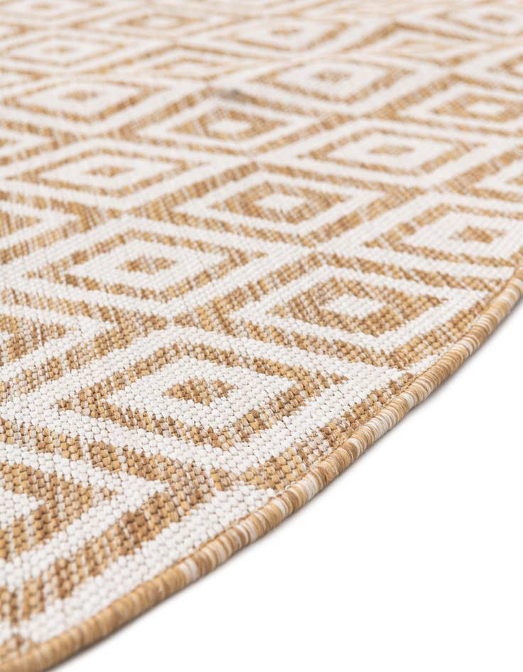 Detail image of  6' 7 x 6' 7  Washable Jill Zarin Costa Rica Indoor / Outdoor Round Rug
