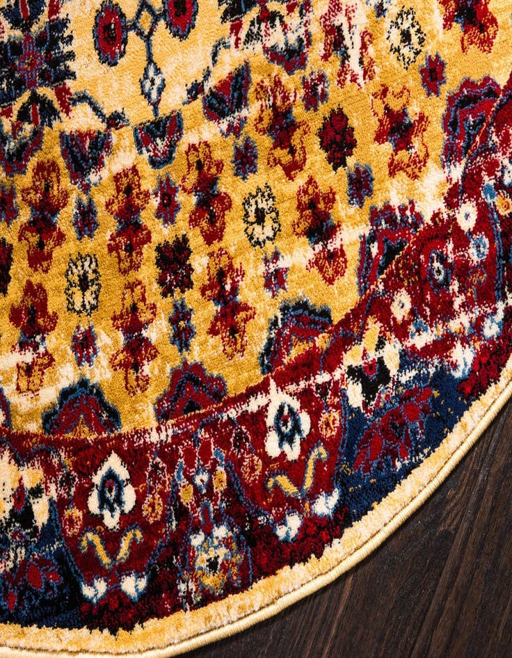 Detail image of  5' x 5' Kennedy Round Rug