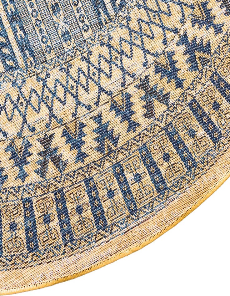 Detail image of  5' 3 x 5' 3 Kennedy Round Rug