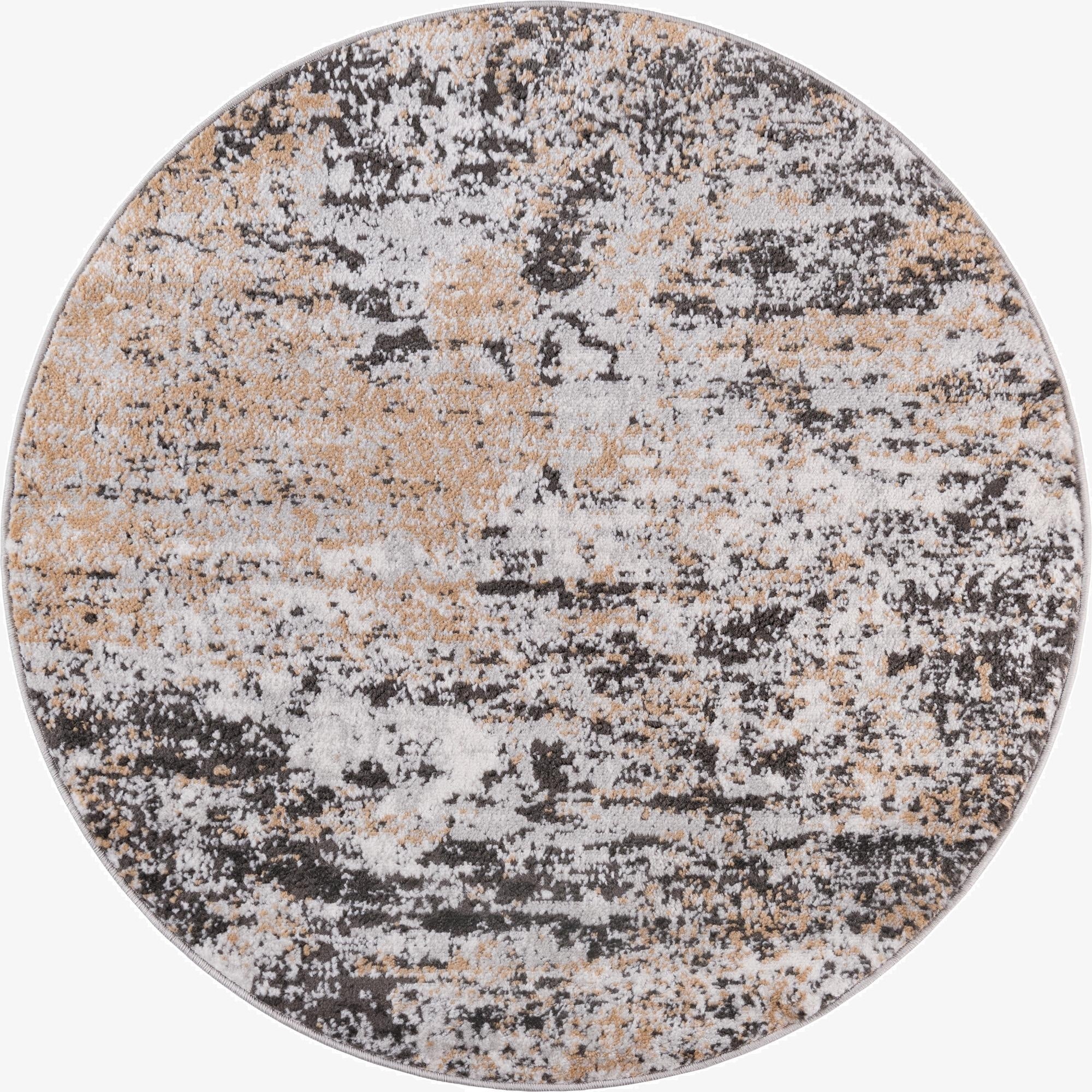  3' 3 x 3' 3 Leipzig Round Rug