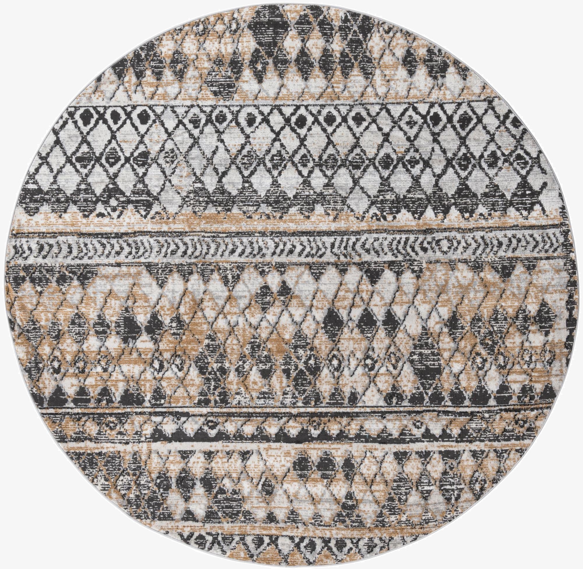  7' x 7' Leipzig Round Rug