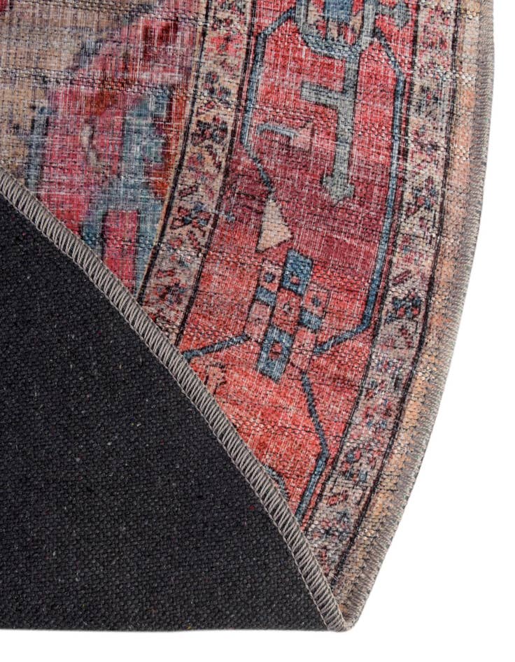 Detail image of  10' 6 x 10' 6  Washable Maahru Round Rug