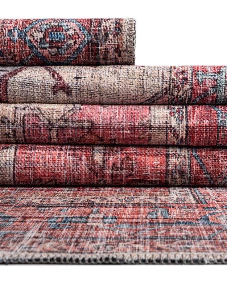 Detail image of  10' 6 x 10' 6  Washable Maahru Round Rug