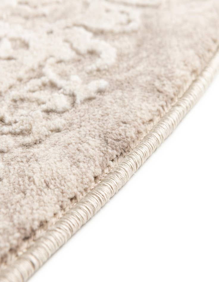 Detail image of  6' 7 x 6' 7 Modern Classical Round Rug