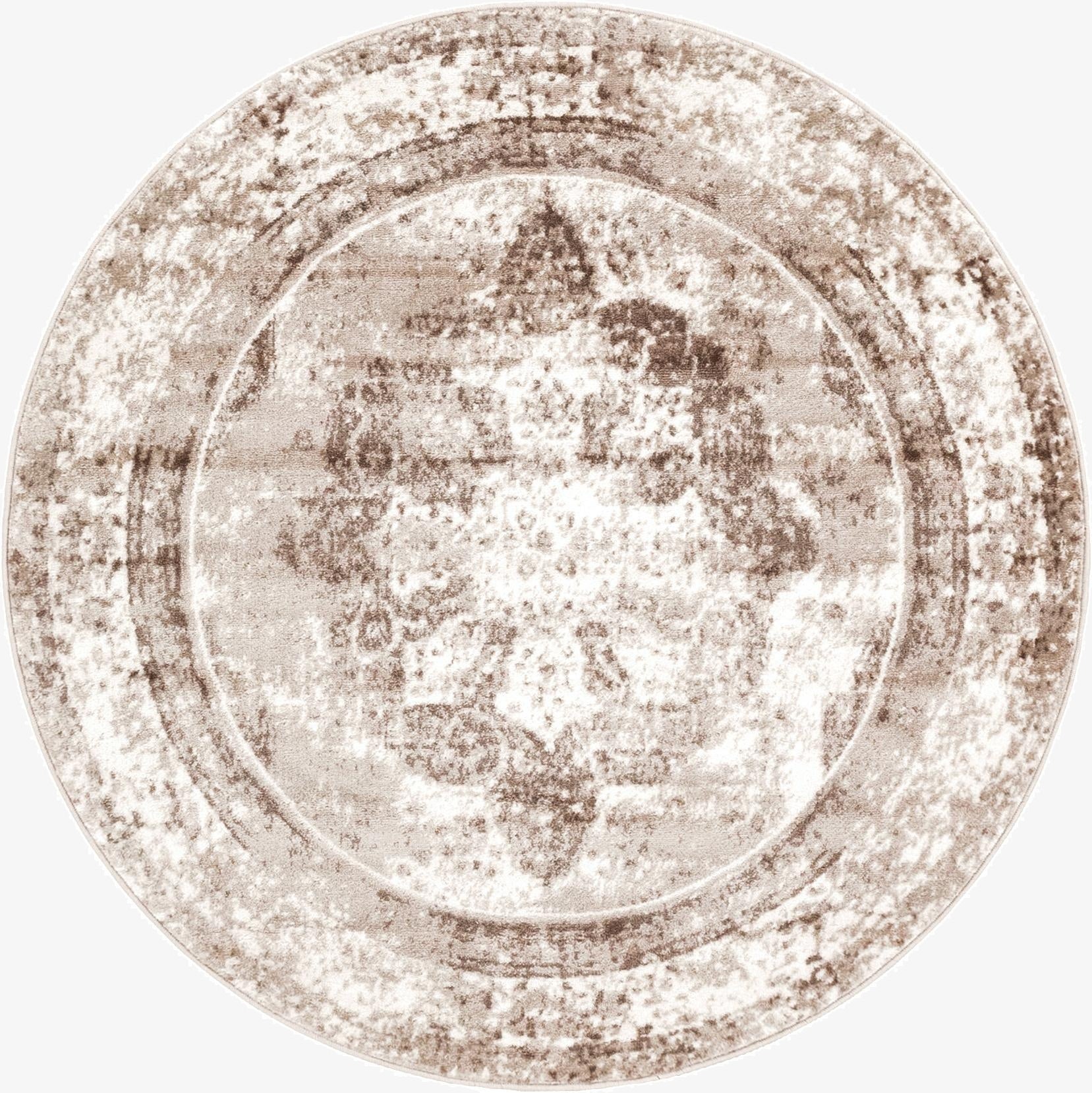  5' 3 x 5' 3 Monte Carlo Round Rug